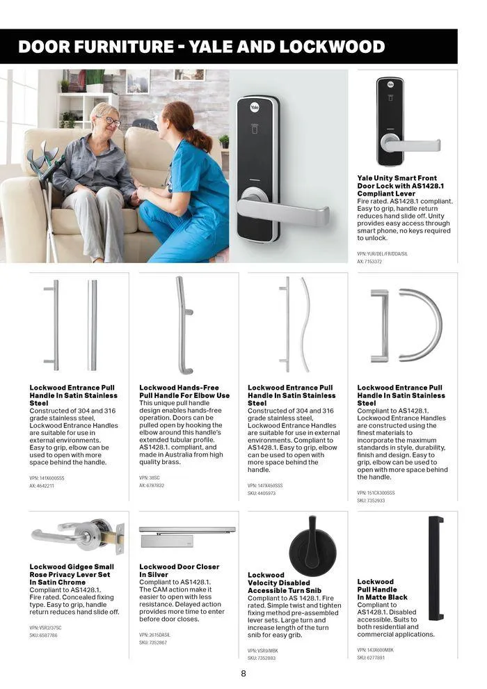 Mitre 10 Assisted Living E-selection Guide 2024 - Catalogue valid from 27 June to 30 June 2025 - page 8