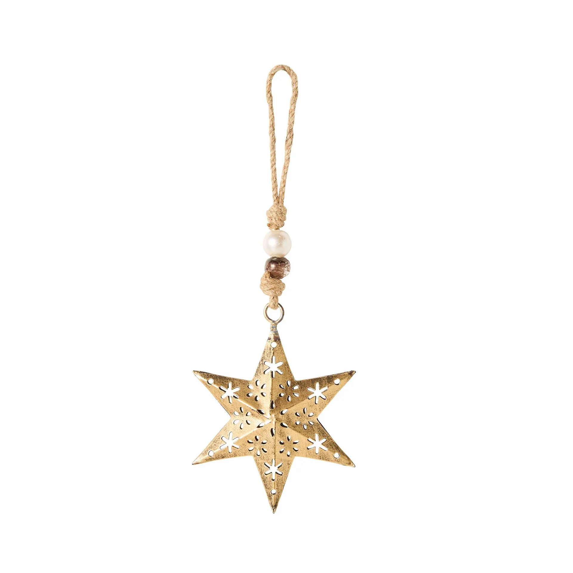 Heirloom Filigree Star Christmas Ornament Large