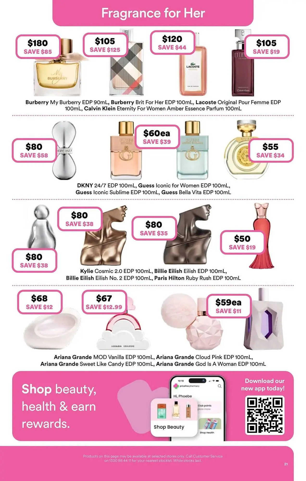 Priceline catalogue - Catalogue valid from 9 April to 22 April 2026 - page 21
