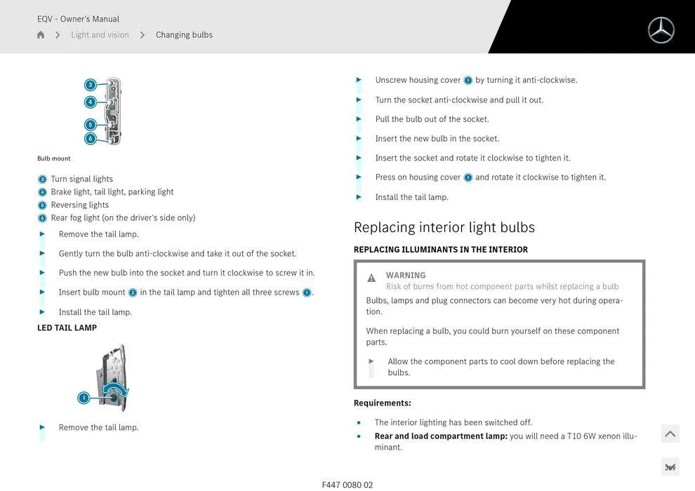 EQV MPV - Catalogue valid from 11 September to 11 September 2025 - page 269