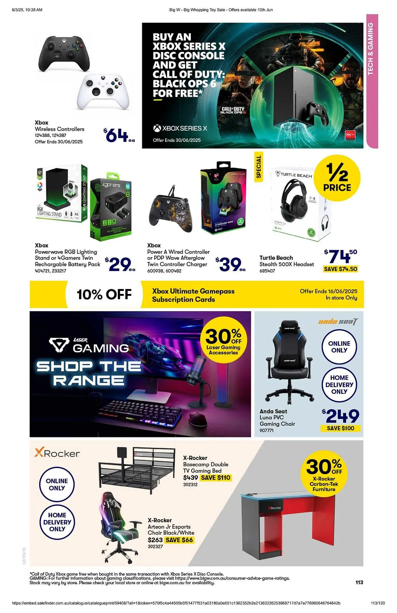 BIG W catalogue - Catalogue valid from 10 June to 9 July 2025 - page 113