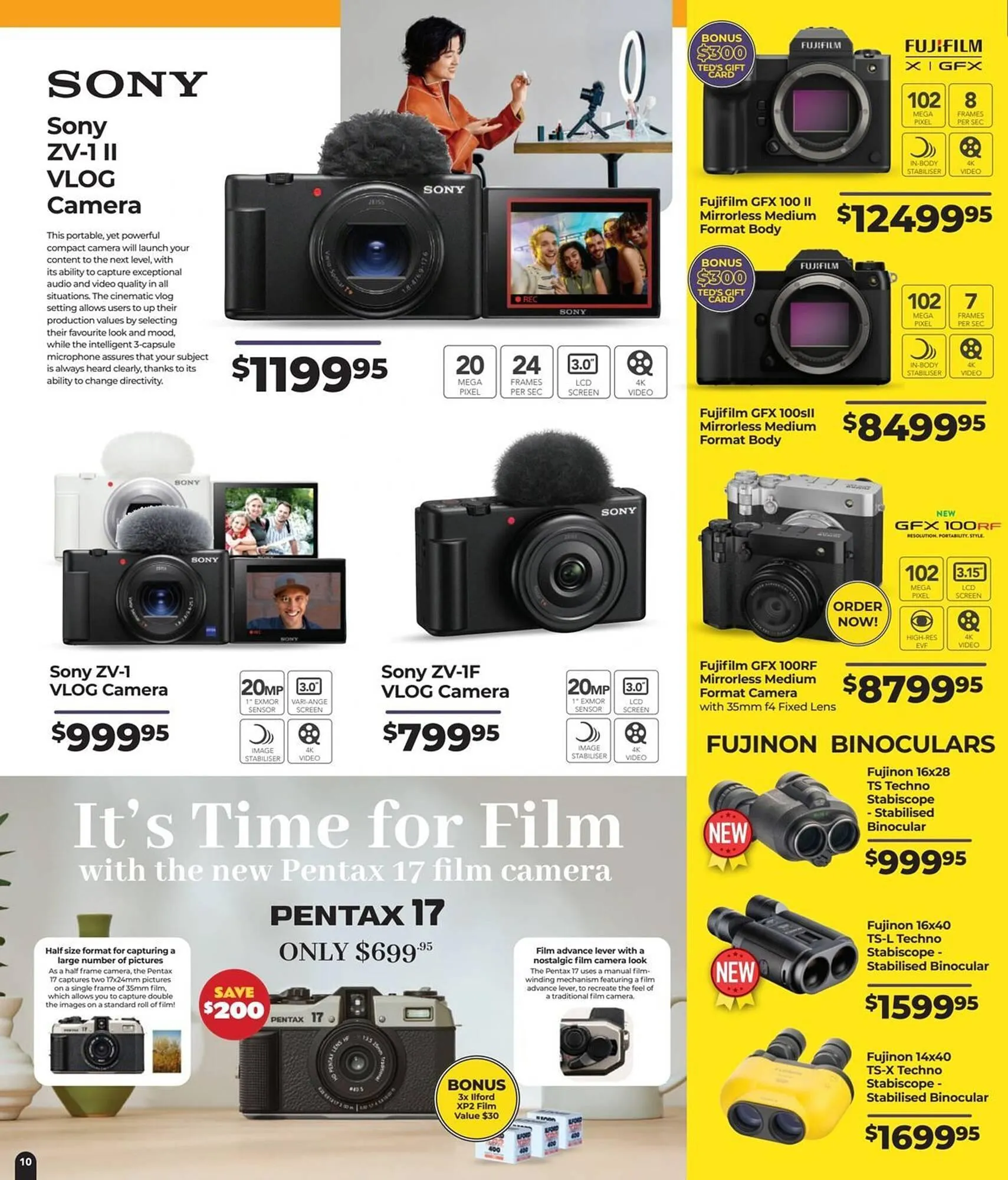 Teds Cameras catalogue - Catalogue valid from 9 July to 3 August 2025 - page 10