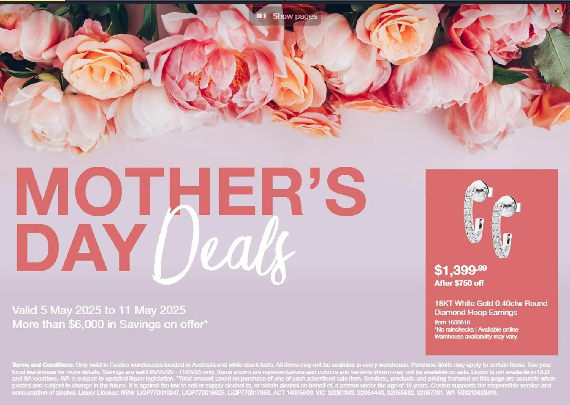 Costco catalogue - Catalogue valid from 5 May to 11 May 2025 - page 1