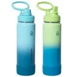 Thermoflask Ombre Stainless Steel 2 Pack x 710ml