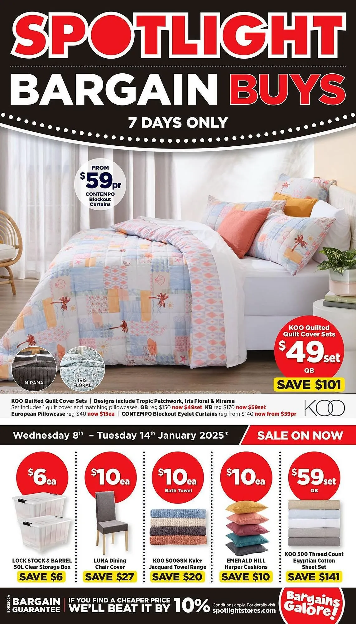 Spotlight catalogue - Catalogue valid from 8 January to 14 January 2025 - page 1