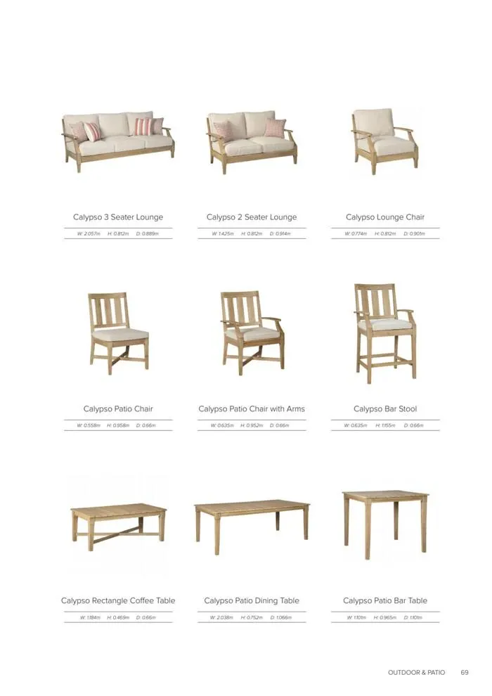 Outdoor & Patio - Catalogue valid from 16 October to 31 January 2025 - page 69