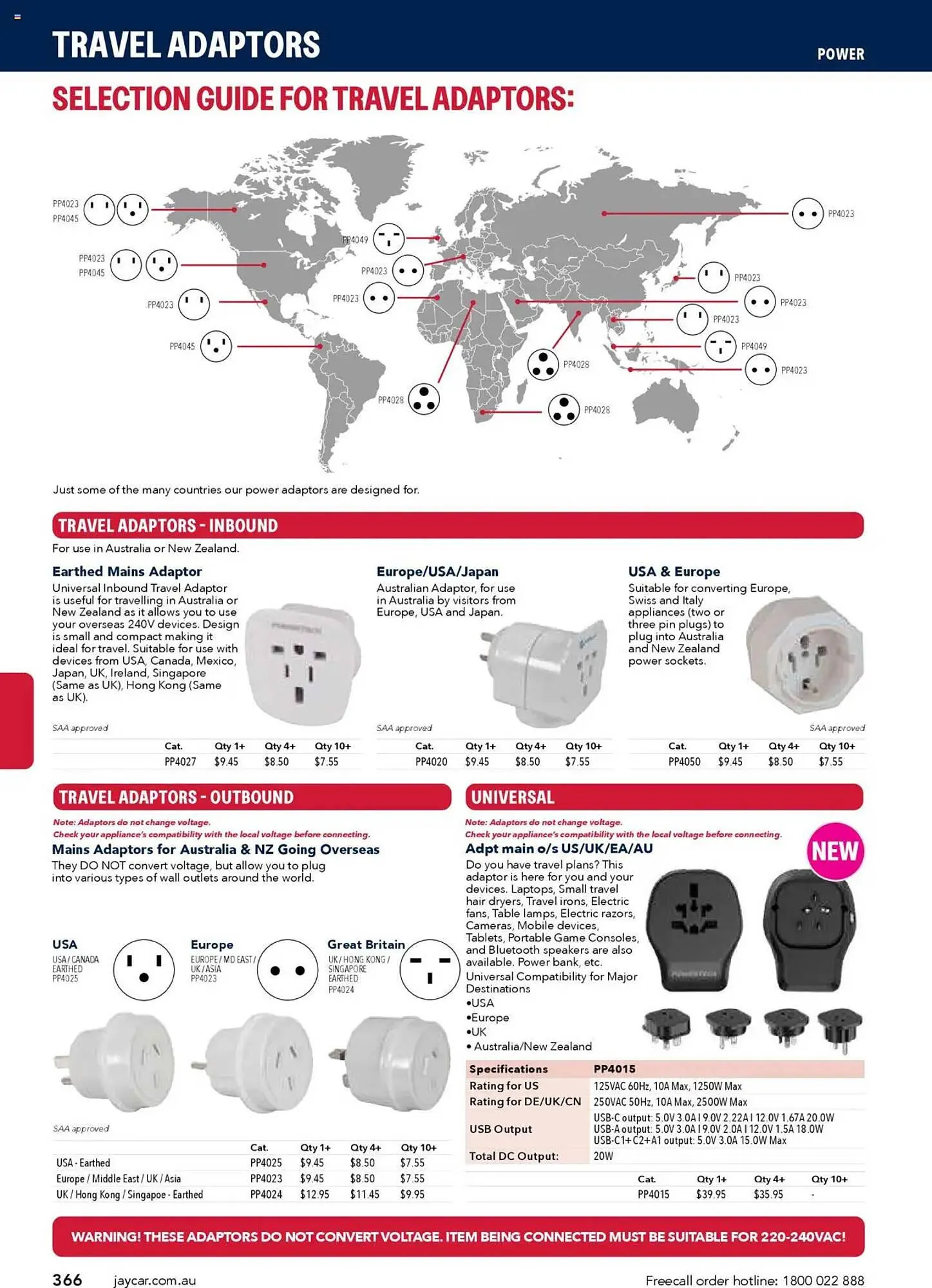 Jaycar Electronics catalogue - Catalogue valid from 8 July to 9 July 2026 - page 366
