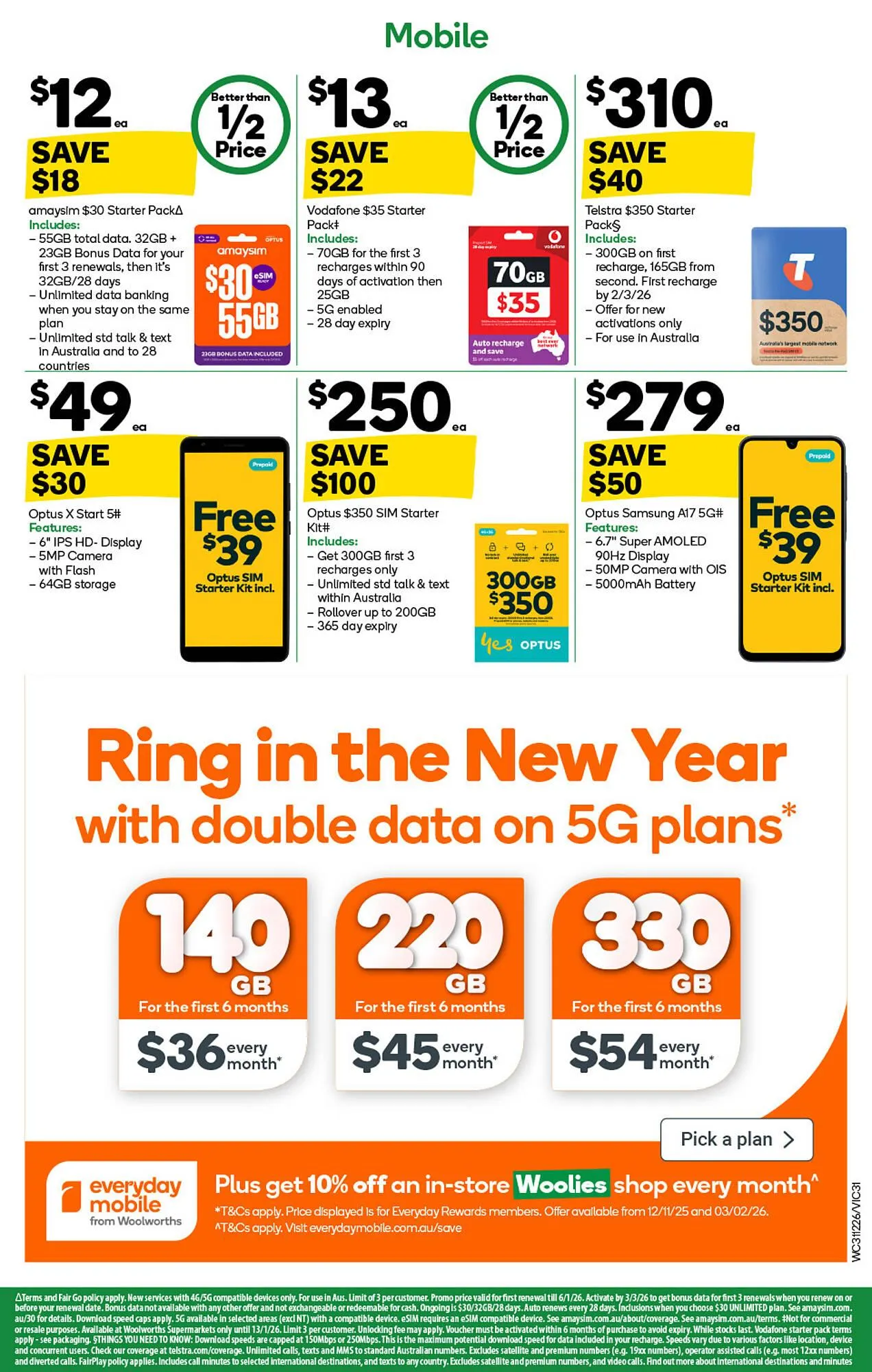 Woolworths catalogue - Catalogue valid from 31 December to 6 January 2026 - page 31