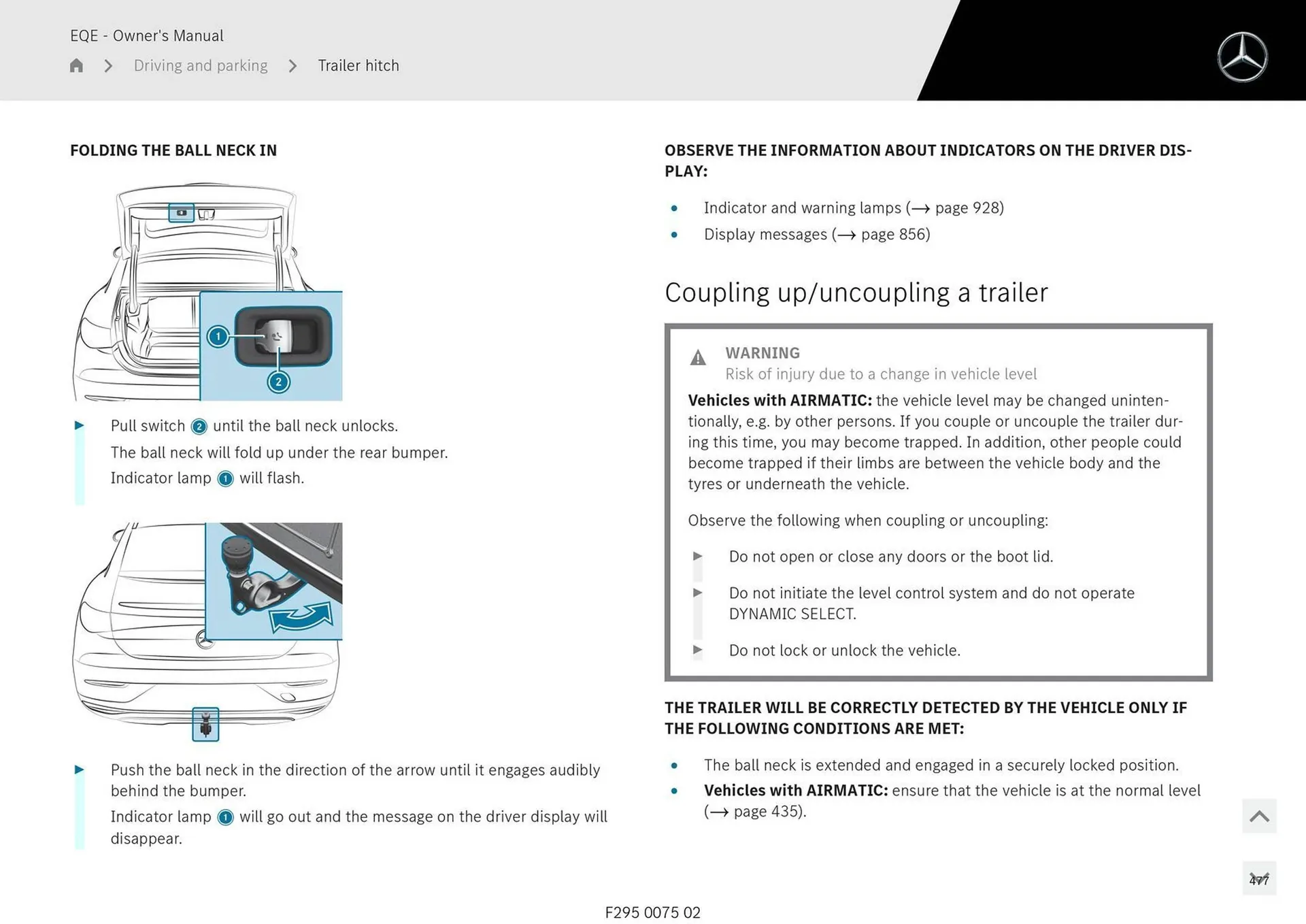 Mercedes-Benz catalogue - Catalogue valid from 11 September to 11 September 2025 - page 477