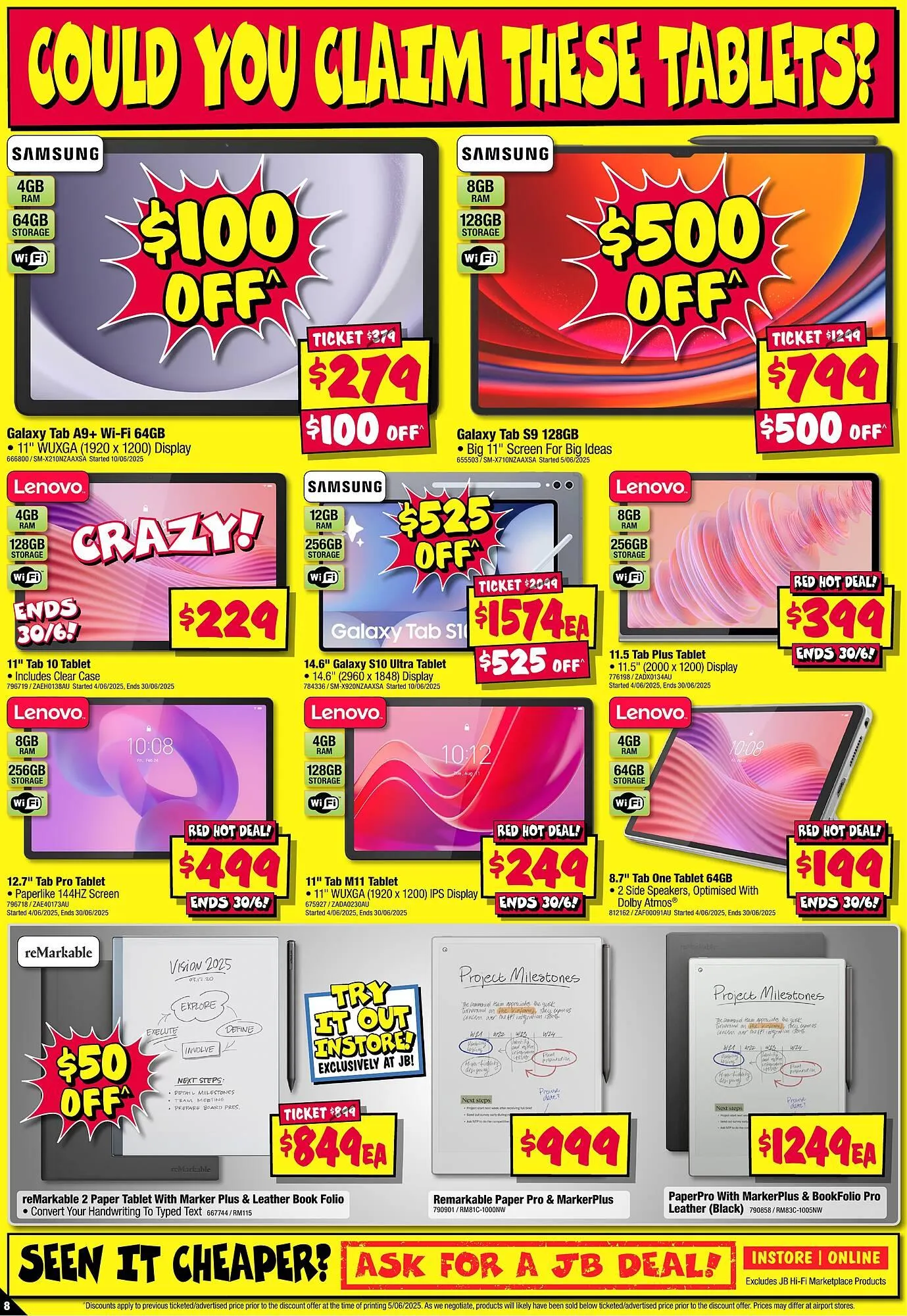 JB Hi-Fi catalogue - Catalogue valid from 19 June to 2 July 2025 - page 8