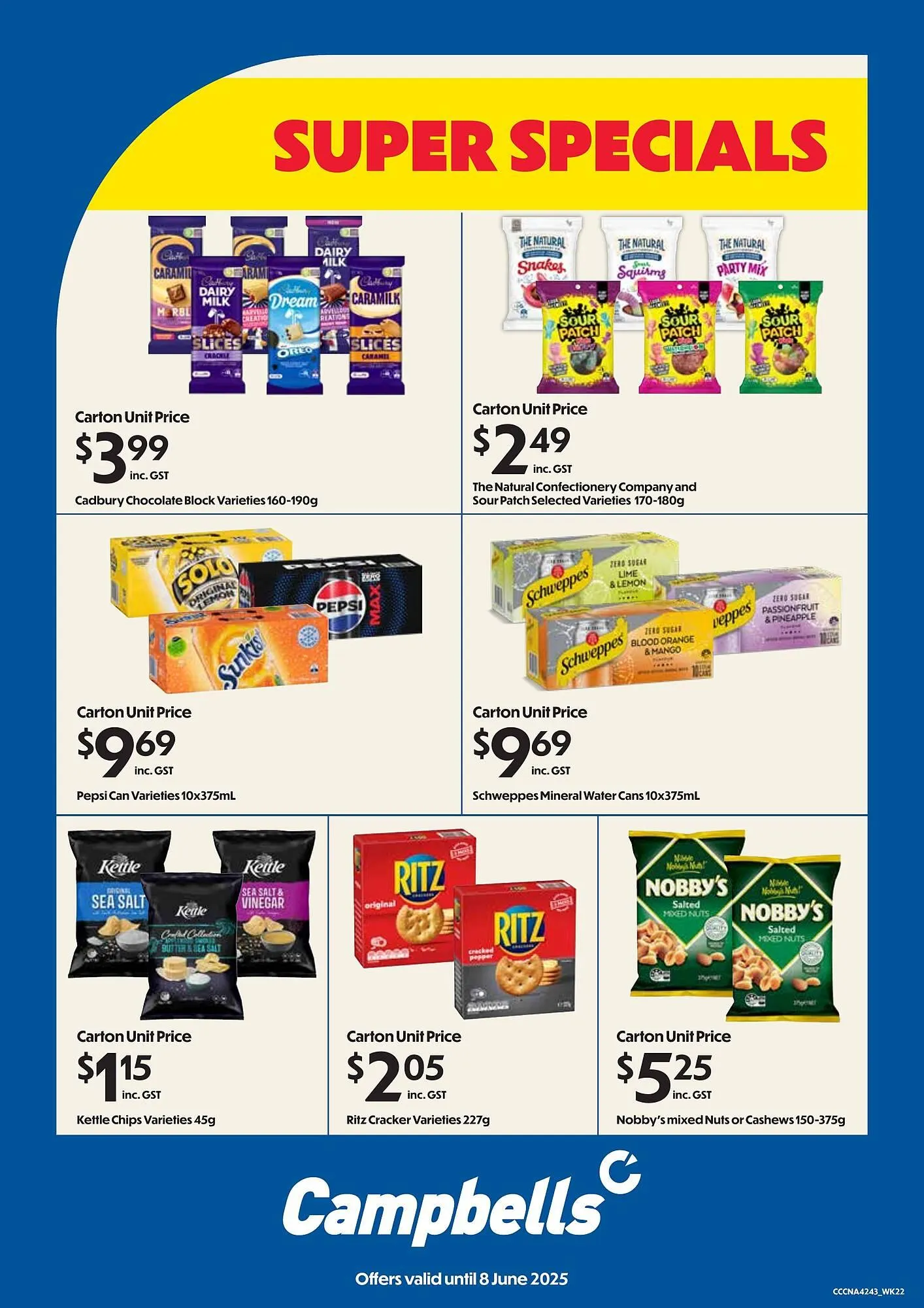 Campbells Wholesale catalogue - 1