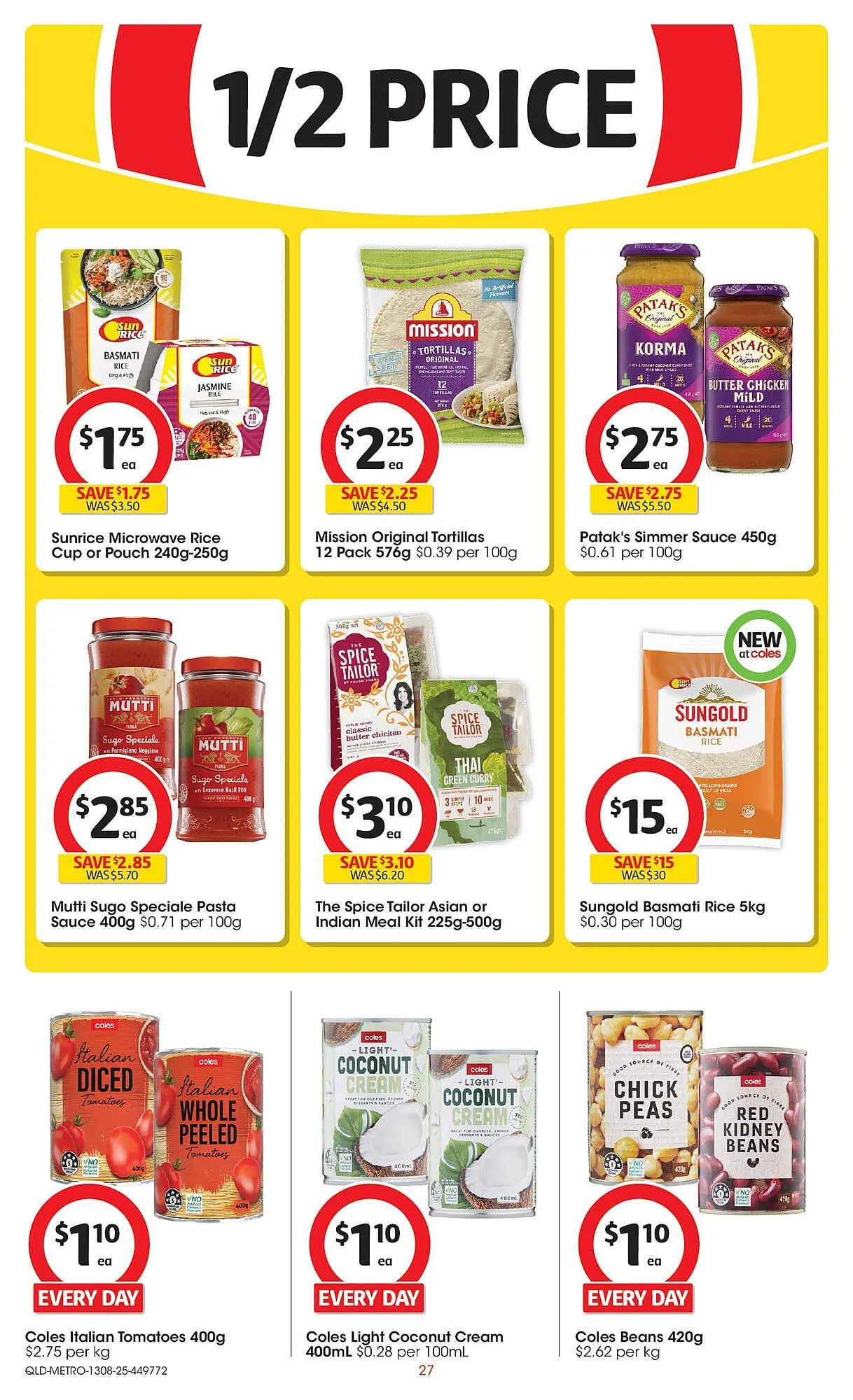 Coles catalogue - Catalogue valid from 12 August to 19 August 2025 - page 27