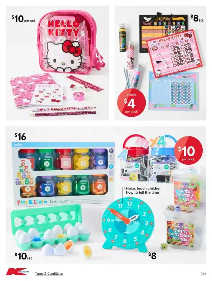 BACK TO SCHOOL - Low prices for life - Catalogue valid from 9 January to 5 February 2025 - page 31