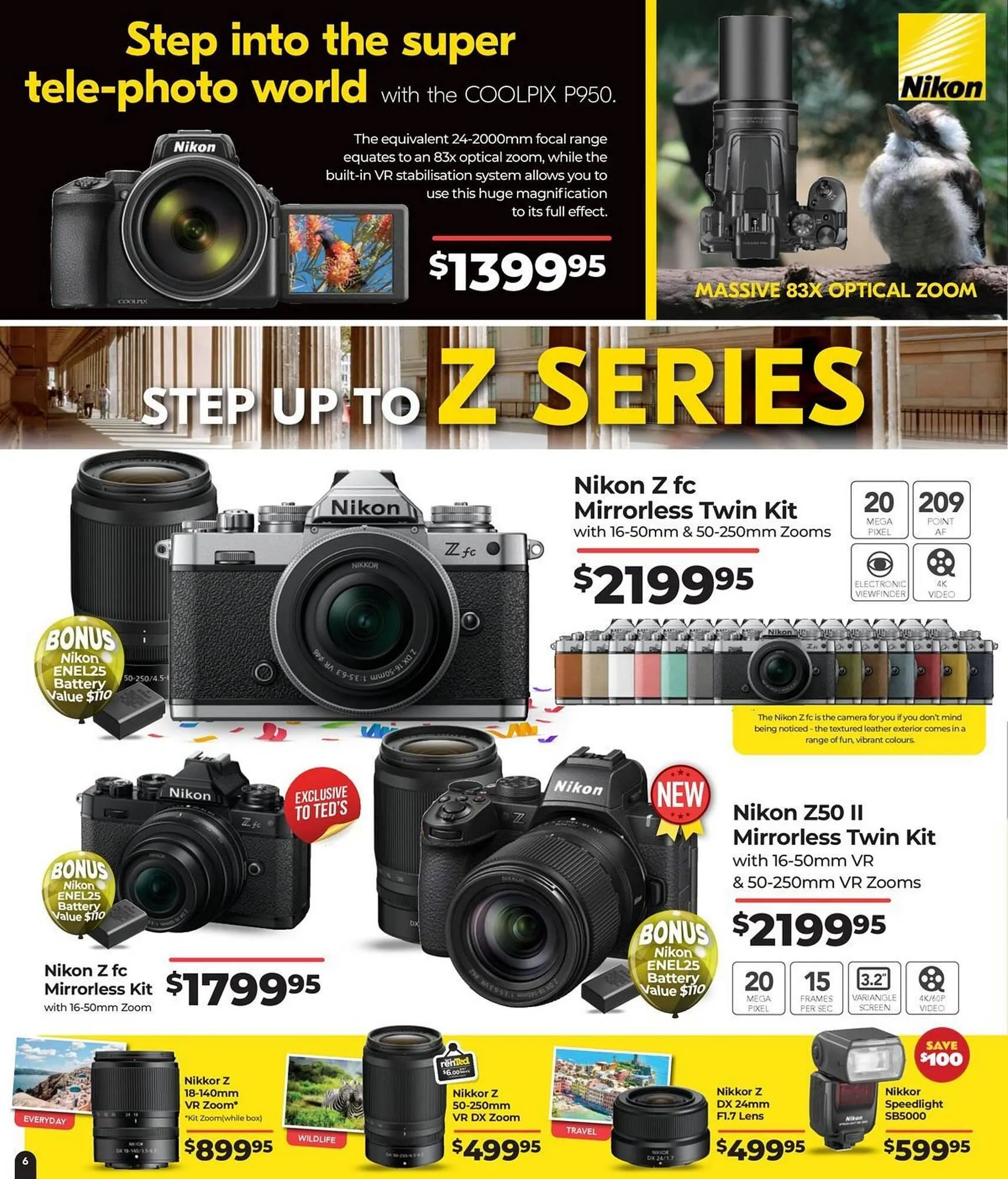 Teds Cameras catalogue - Catalogue valid from 4 August to 31 August 2025 - page 6