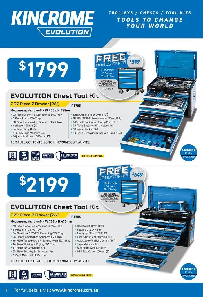 Free Tools For Apprentinces - Catalogue valid from 1 November to 31 December 2024 - page 2