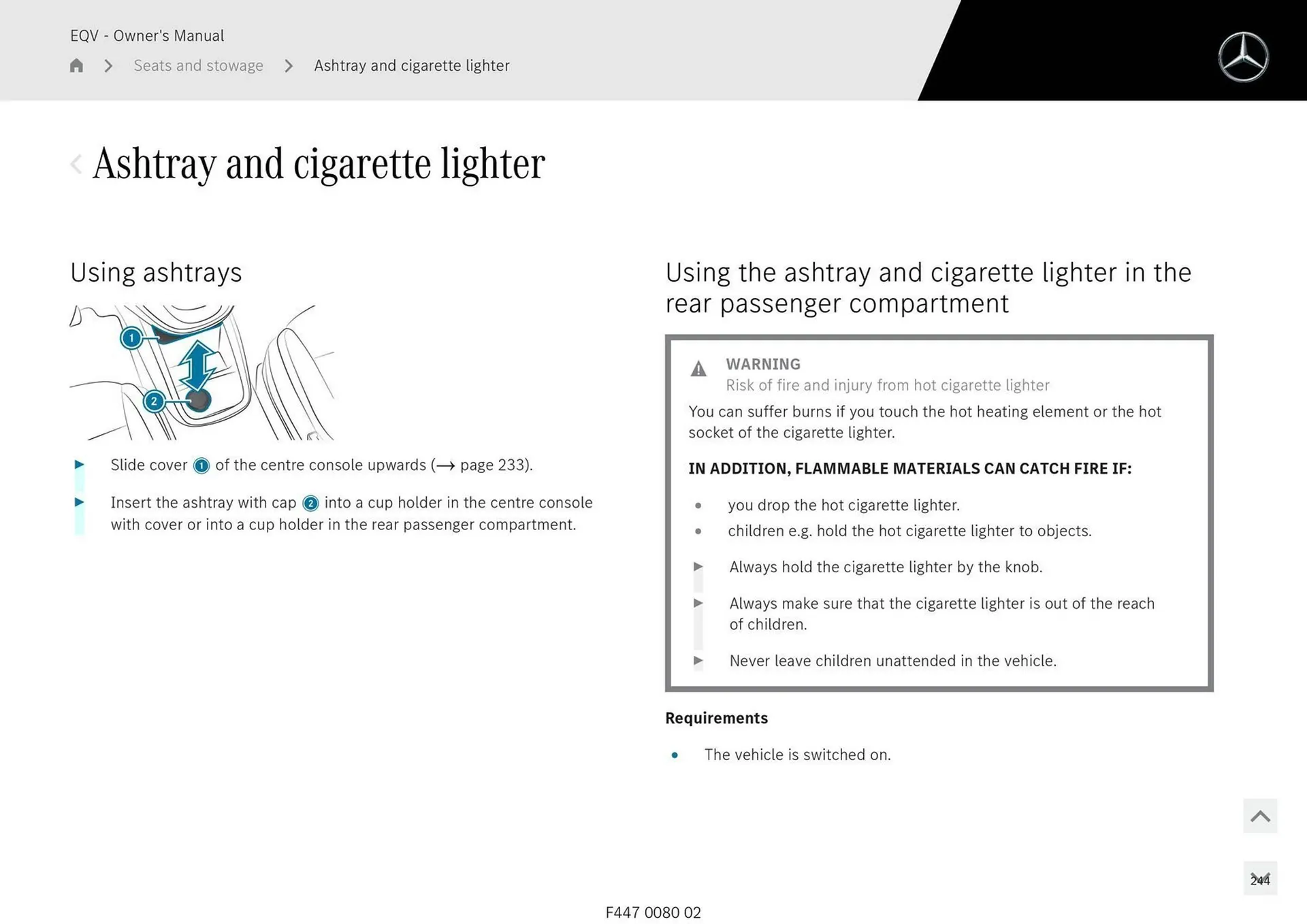 Mercedes-Benz catalogue - Catalogue valid from 11 September to 11 September 2025 - page 244