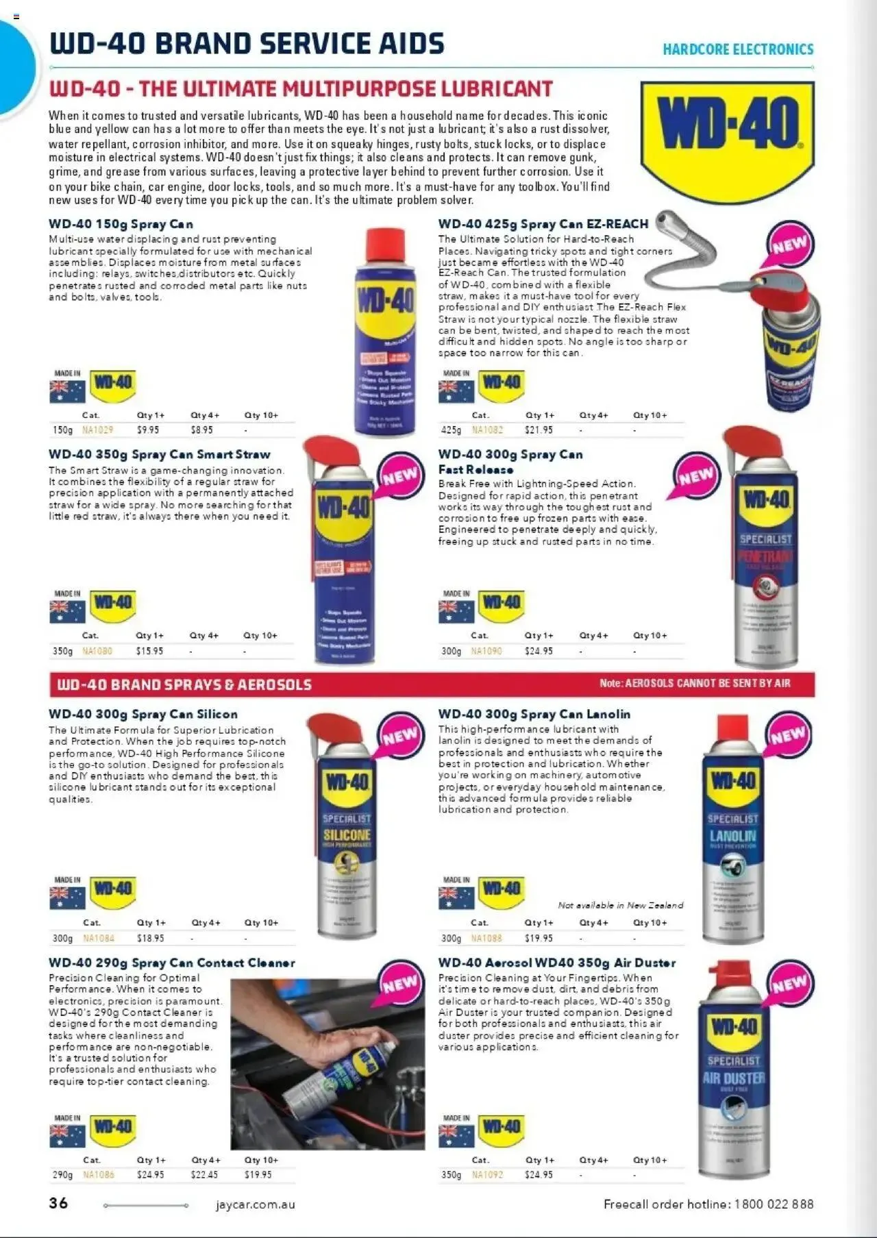 Jaycar Celebrating 40 Years in Electronics - Catalogue valid from 1 January to 29 August 2025 - page 32