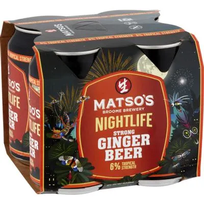 Nightlife Strong Ginger Beer 6%