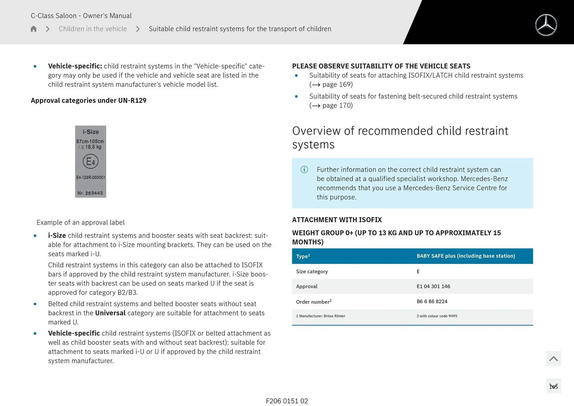 Mercedes-Benz catalogue - Catalogue valid from 28 April to 28 May 2025 - page 165