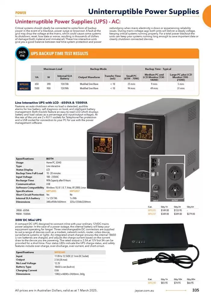 Celebrating 40 Years In Electronics - Catalogue valid from 4 March to 31 March 2025 - page 335
