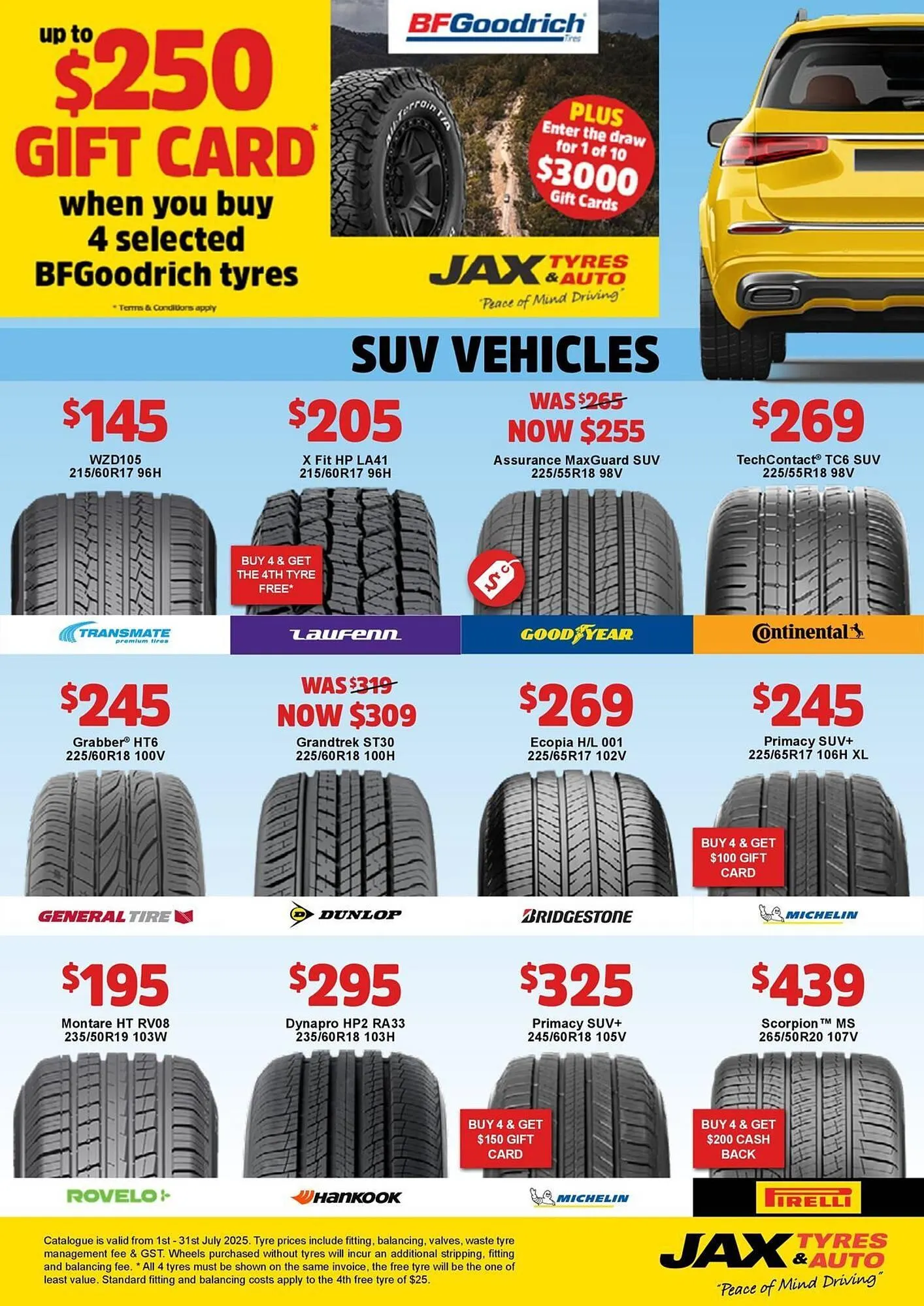 Jax Tyres catalogue - Catalogue valid from 1 July to 31 July 2025 - page 5