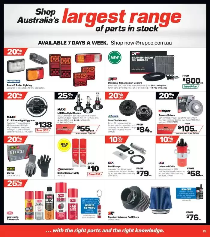 We Know Cars And Journes, So Gear Up With Us This Easter - Catalogue valid from 2 April to 17 April 2025 - page 13