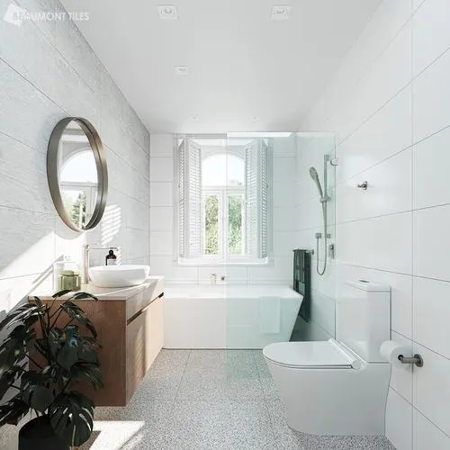 Spatial White Gloss Tile