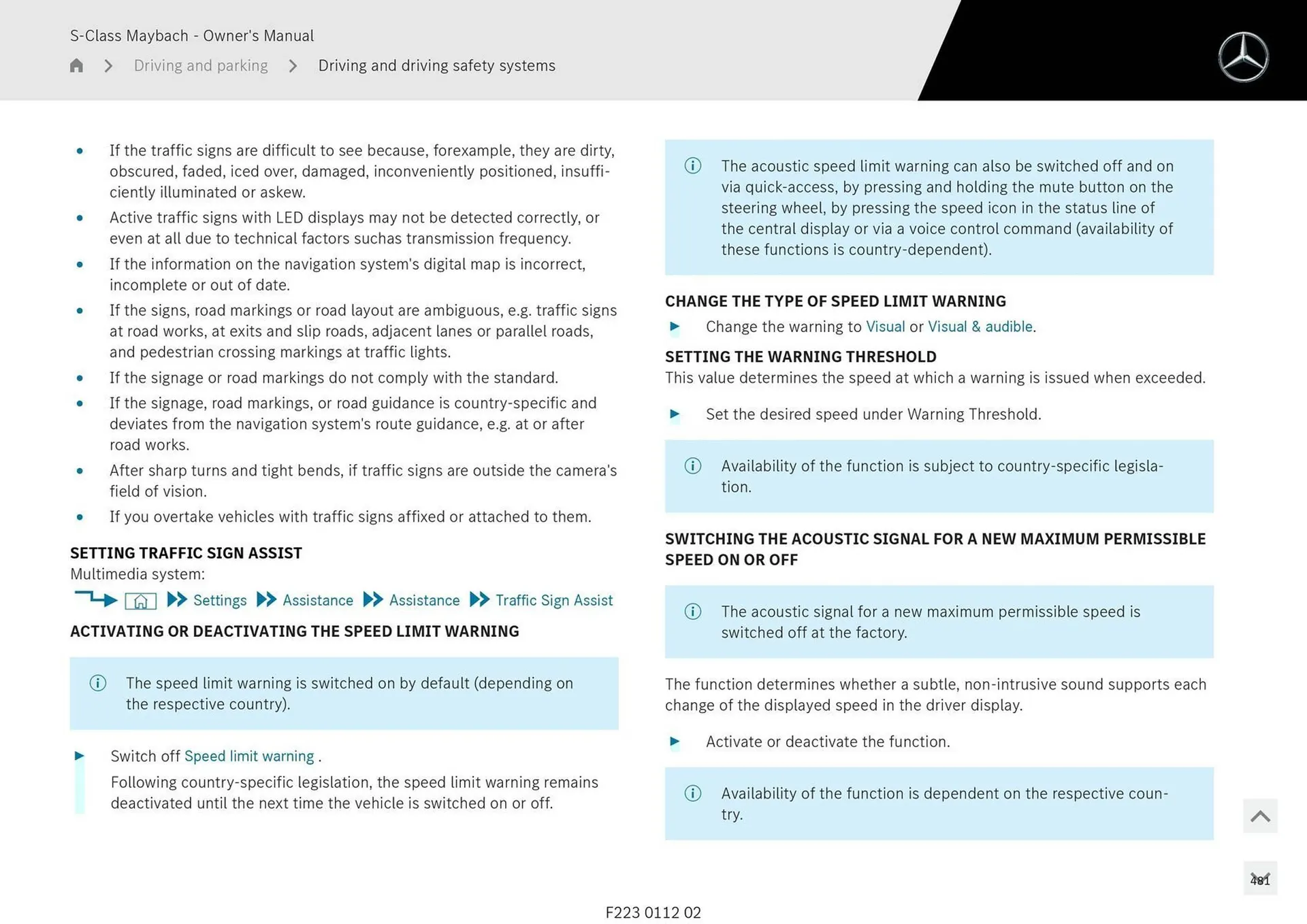 Mercedes-Benz catalogue - Catalogue valid from 1 May to 1 May 2026 - page 481