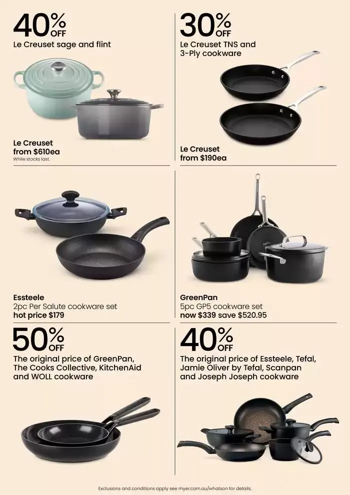 Myer Stocktake Sale Hardgoods - Catalogue valid from 26 December to 27 January 2025 - page 17