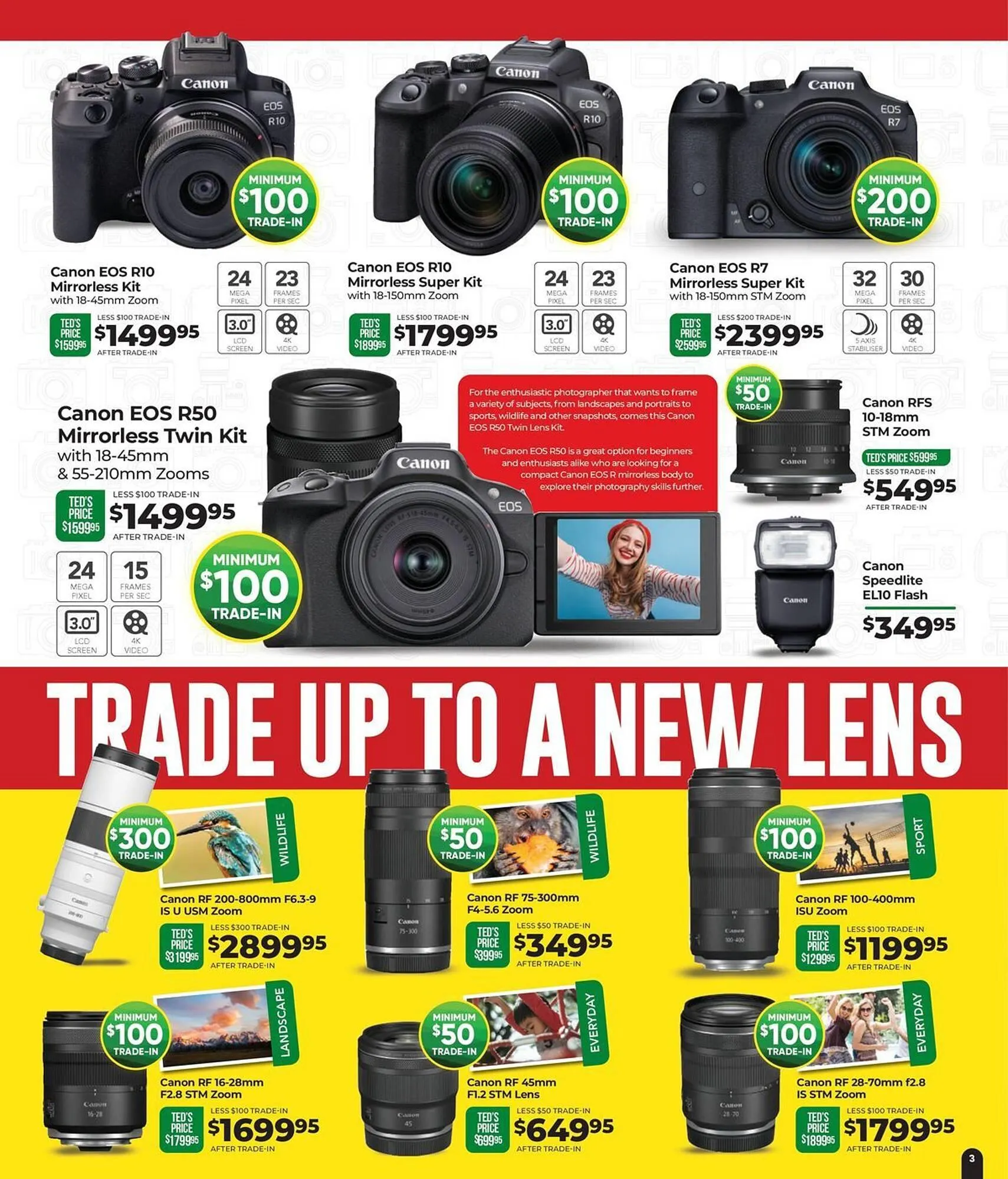 Teds Cameras catalogue - Catalogue valid from 5 March to 5 April 2026 - page 3