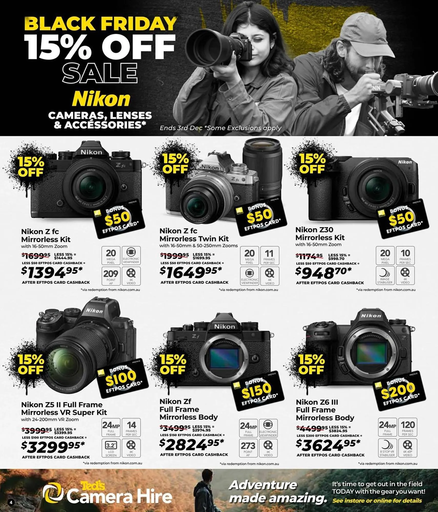 Teds Cameras catalogue - Catalogue valid from 17 November to 3 December 2025 - page 4