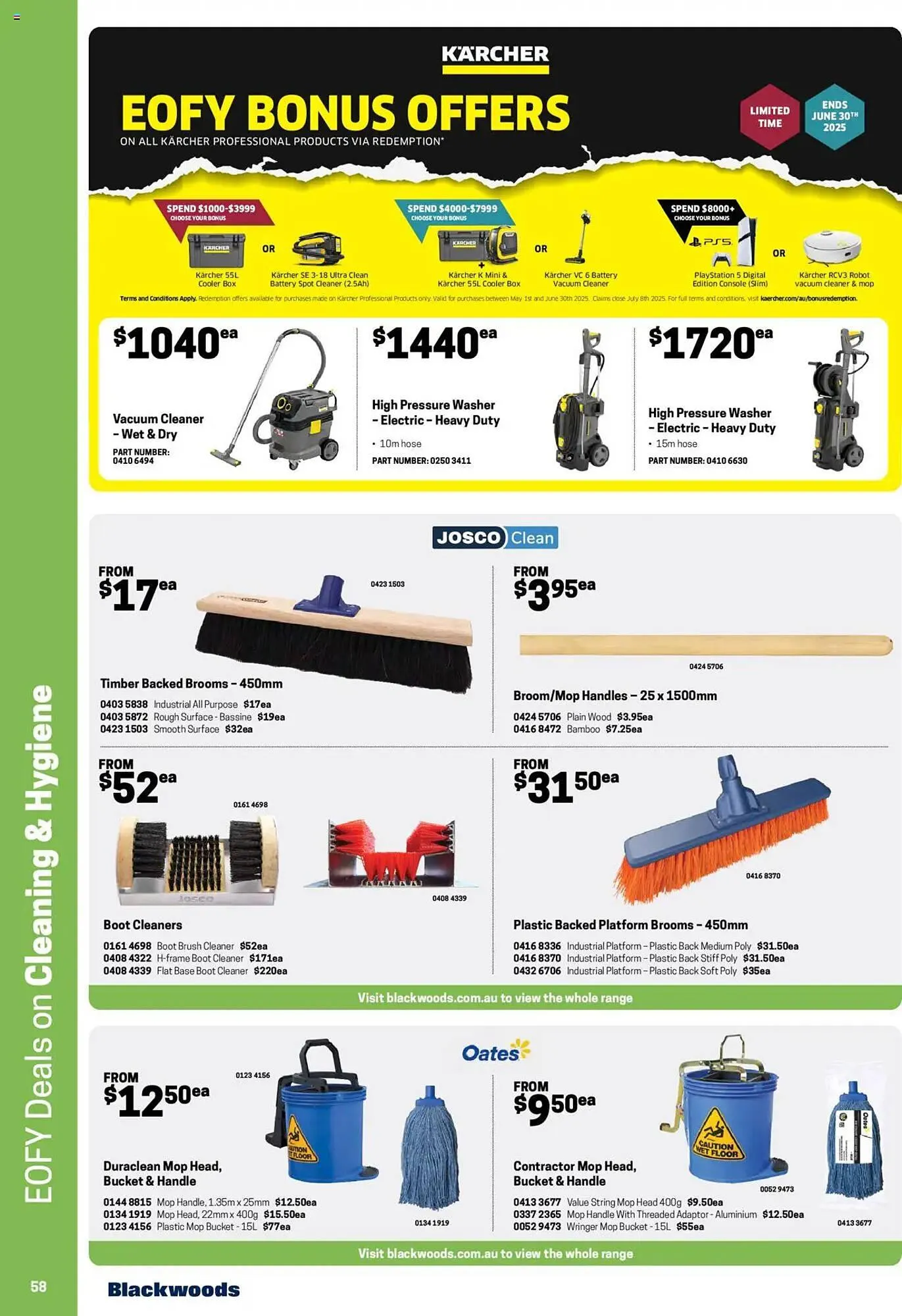 Blackwoods catalogue - Catalogue valid from 18 May to 30 June 2025 - page 58