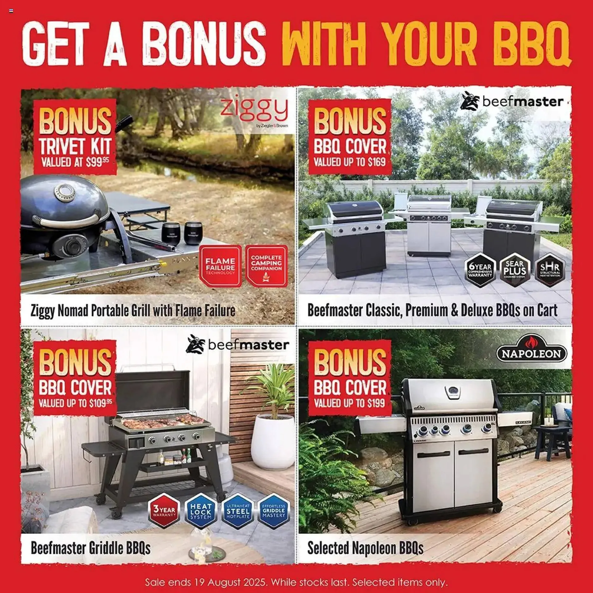 Barbeques Galore catalogue - Catalogue valid from 29 July to 19 August 2025 - page 3