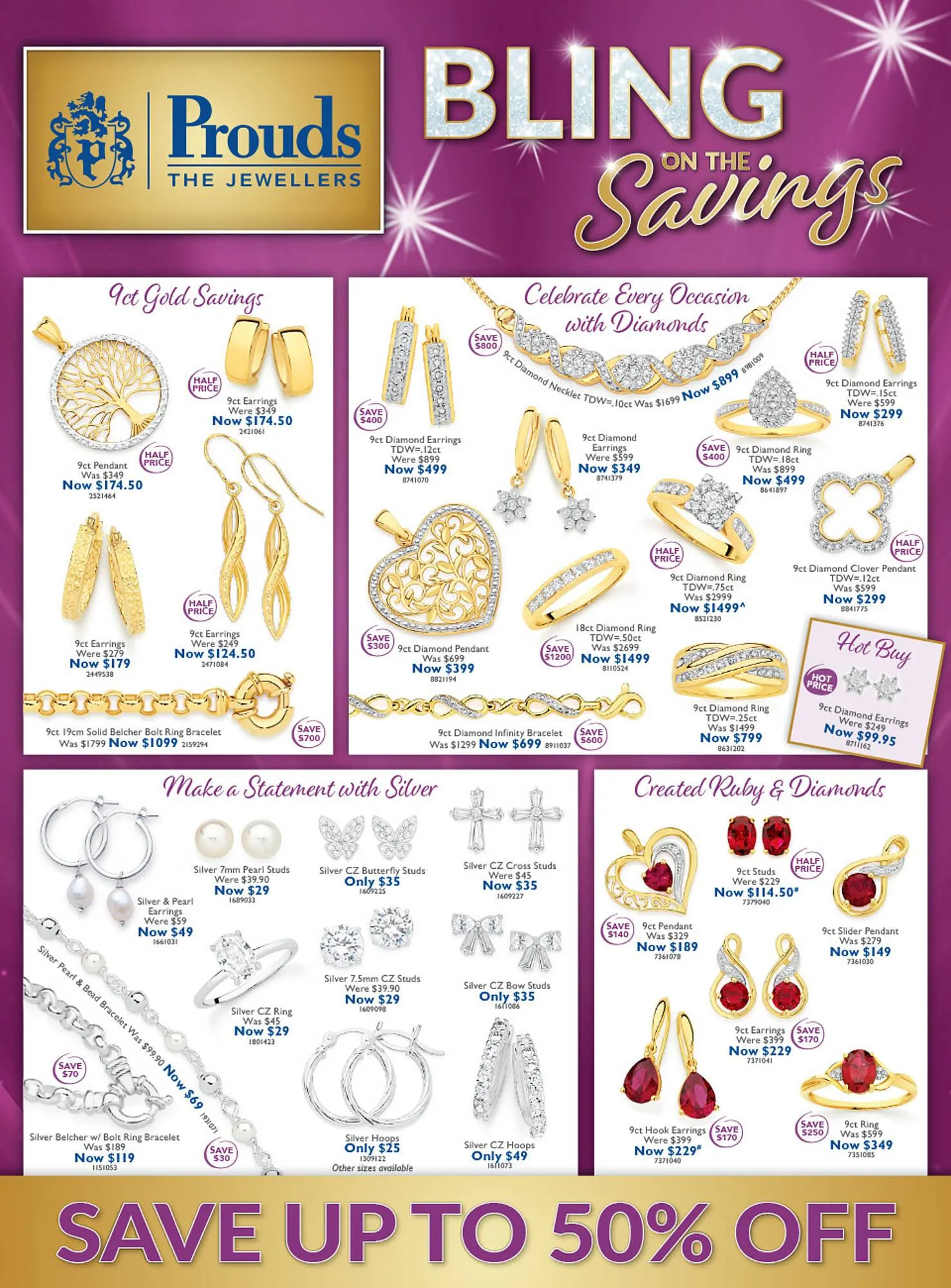 Prouds catalogue - Catalogue valid from 30 June to 27 July 2025 - page 1