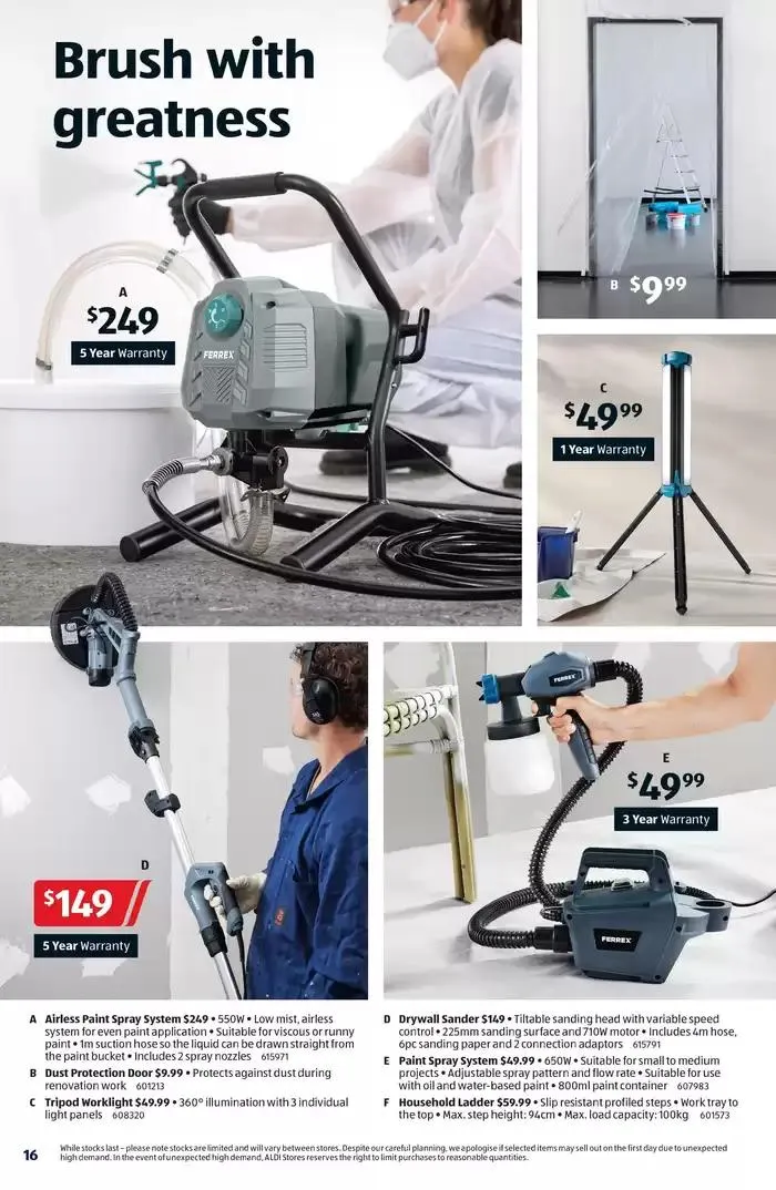 ALDI Special Buys - Catalogue valid from 5 March to 11 March 2025 - page 16