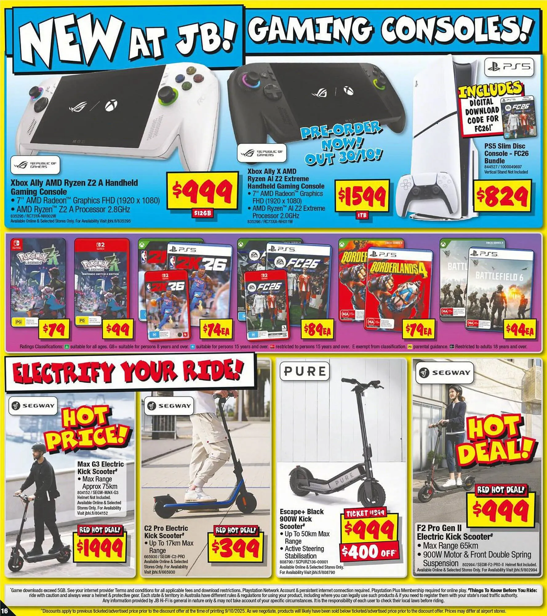 JB Hi-Fi catalogue - Catalogue valid from 23 October to 5 November 2025 - page 16
