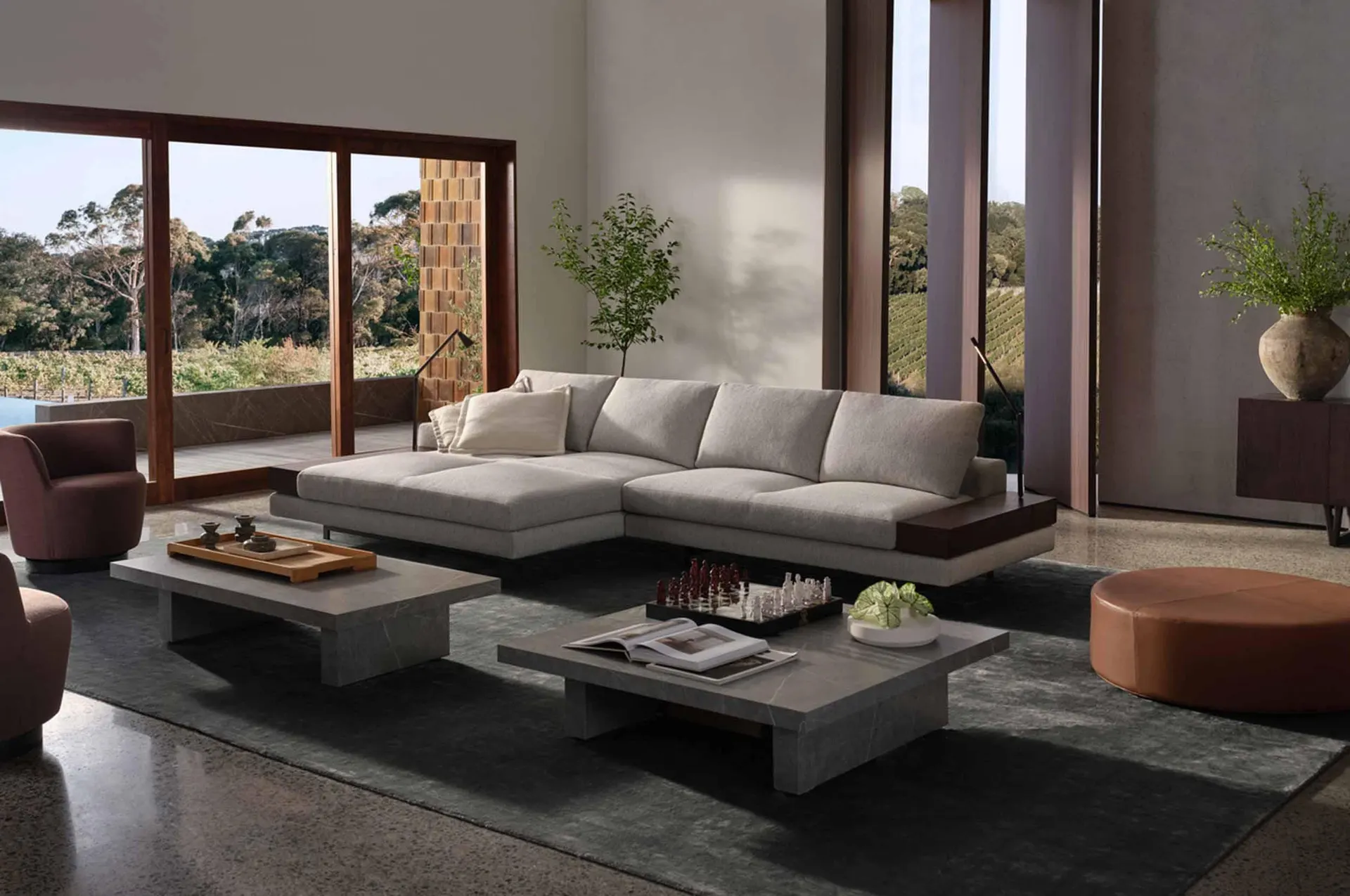 Kato 4-Seater with Grand Double Chaise