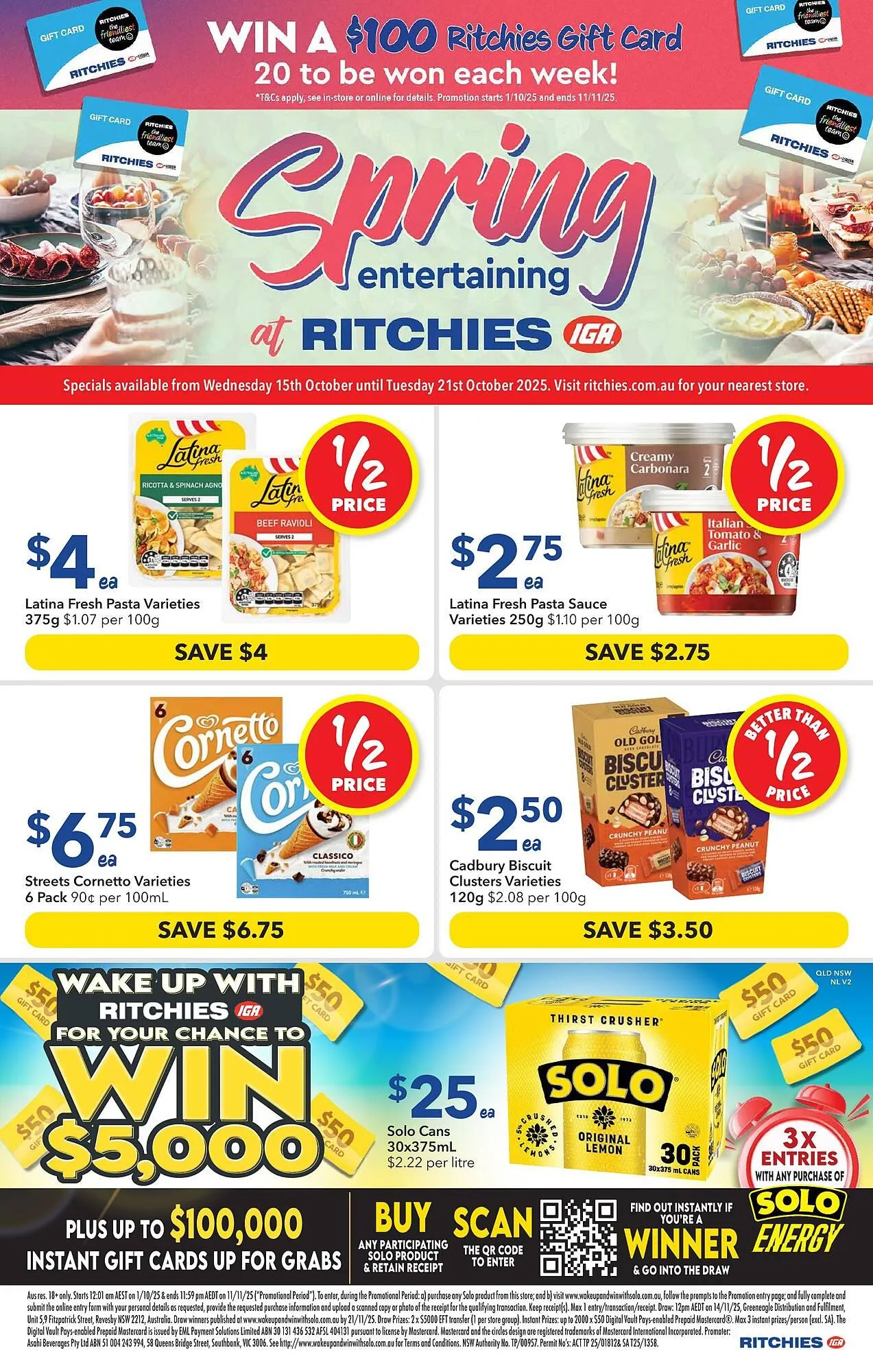 Ritchies catalogue - Catalogue valid from 8 October to 14 October 2025 - page 1