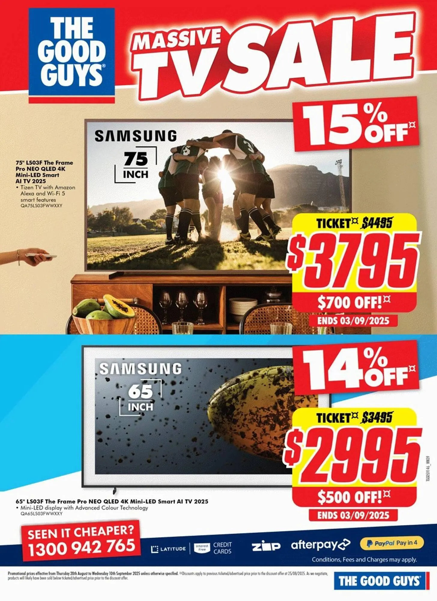 The Good Guys catalogue - Catalogue valid from 28 August to 10 September 2025 - page 7