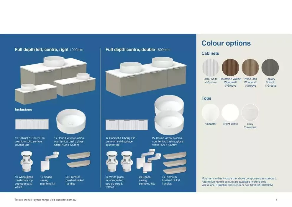 Raymor Vanities Brochure - Catalogue valid from 18 April to 30 April 2025 - page 5