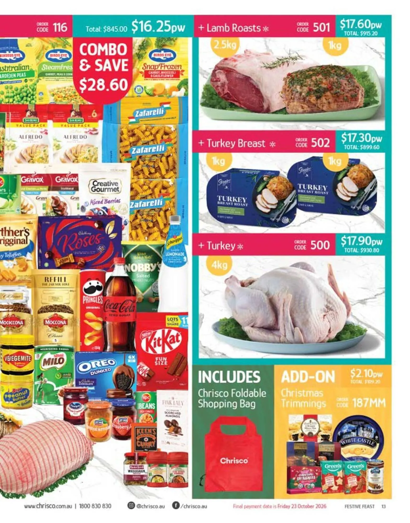 Chrisco Hampers catalogue - Catalogue valid from 19 September to 31 December 2026 - page 13