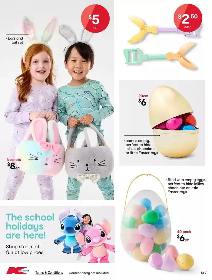 Easter - Low prices for life - Catalogue valid from 2 April to 19 April 2025 - page 13