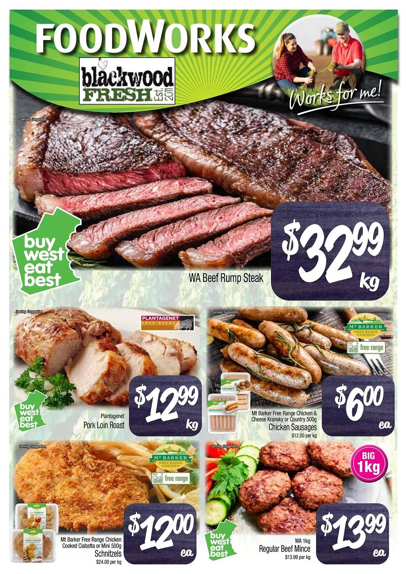 Foodworks catalogue - Catalogue valid from 8 October to 14 October 2025 - page 1