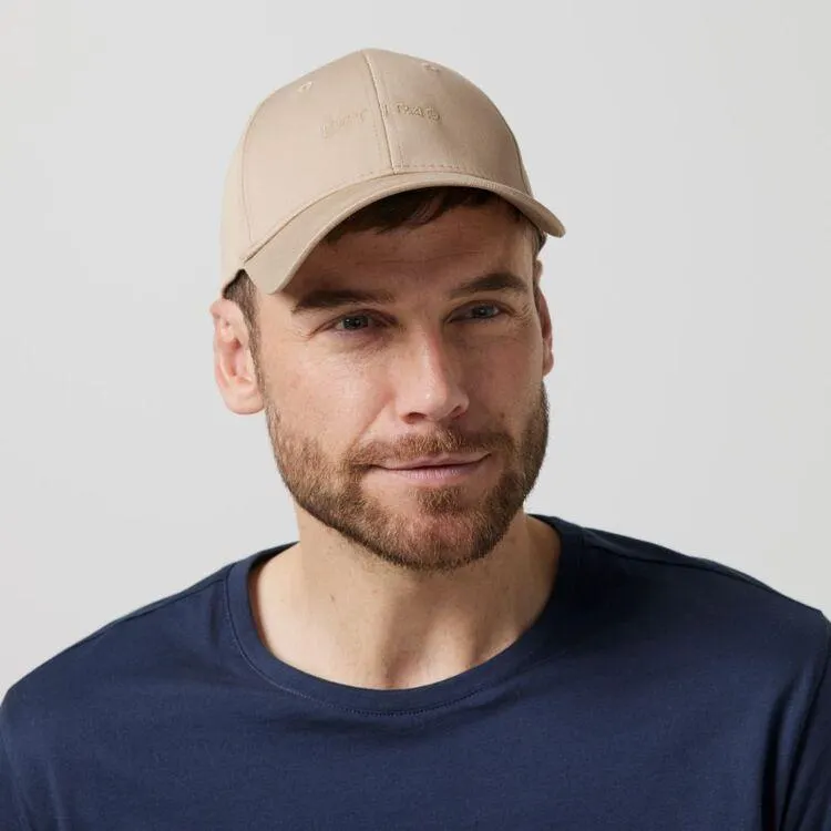 JC Lanyon Men's Peaked Cap Cashew One Size