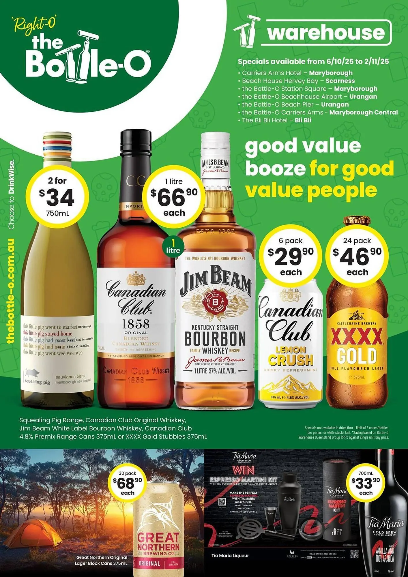 The Bottle O catalogue - Catalogue valid from 6 October to 2 November 2025 - page 1