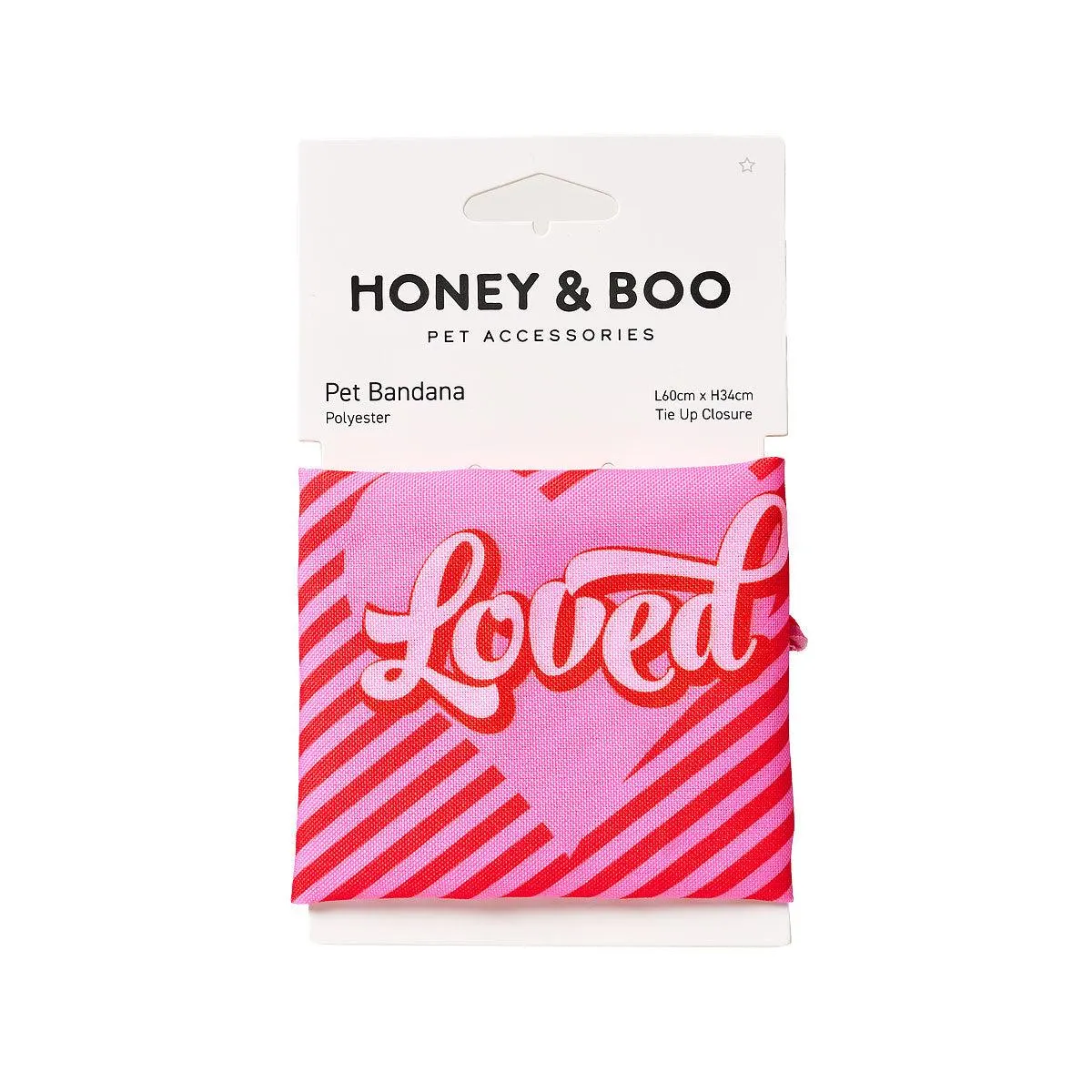 Pet Red Heart Bandana