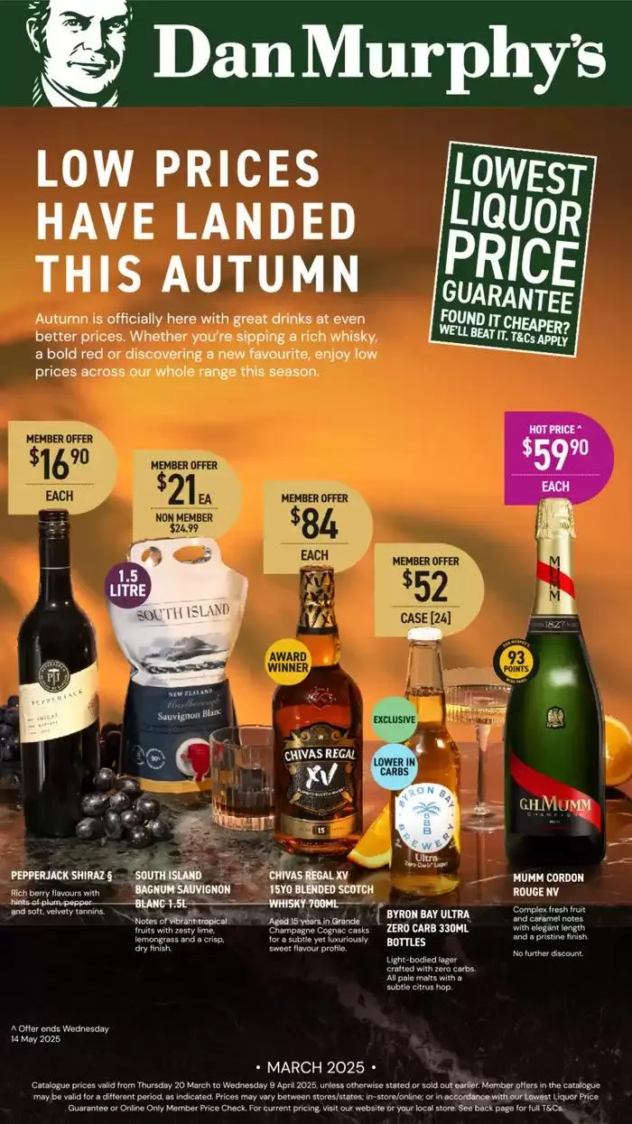 Low Prices Have Landed This Autumn - 1