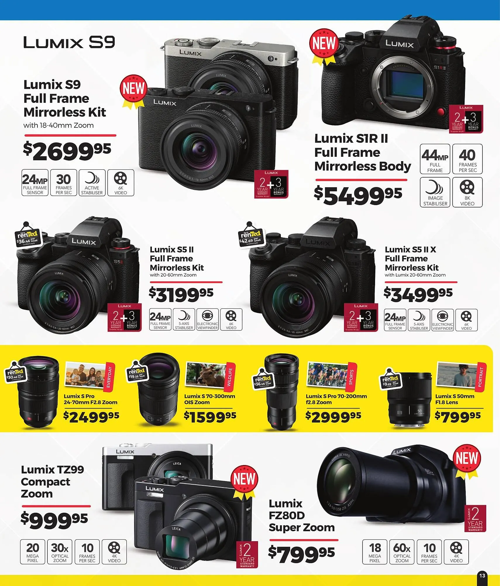 Teds Cameras catalogue - Catalogue valid from 3 March to 31 March 2025 - page 13