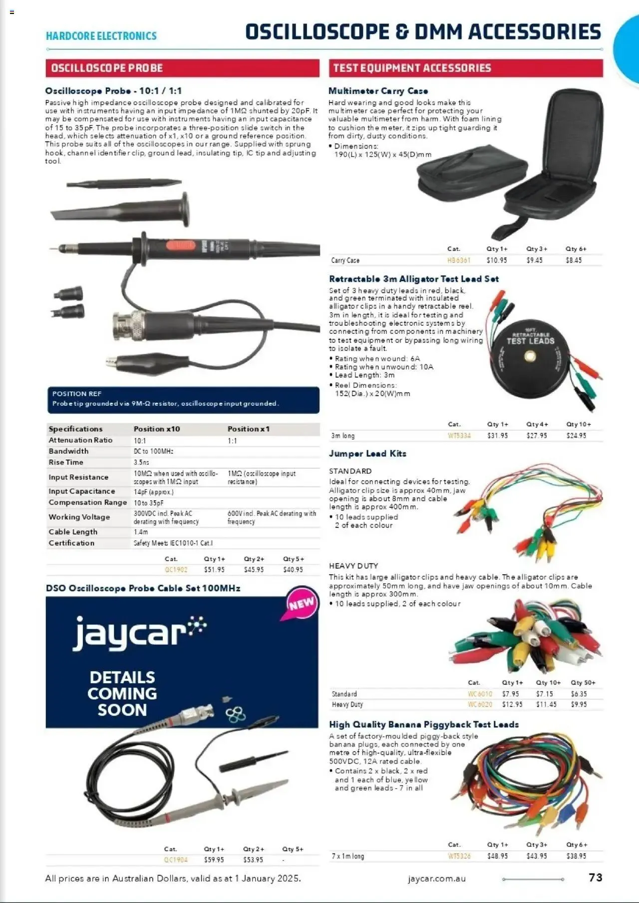 Jaycar Celebrating 40 Years in Electronics - Catalogue valid from 1 January to 29 August 2025 - page 62