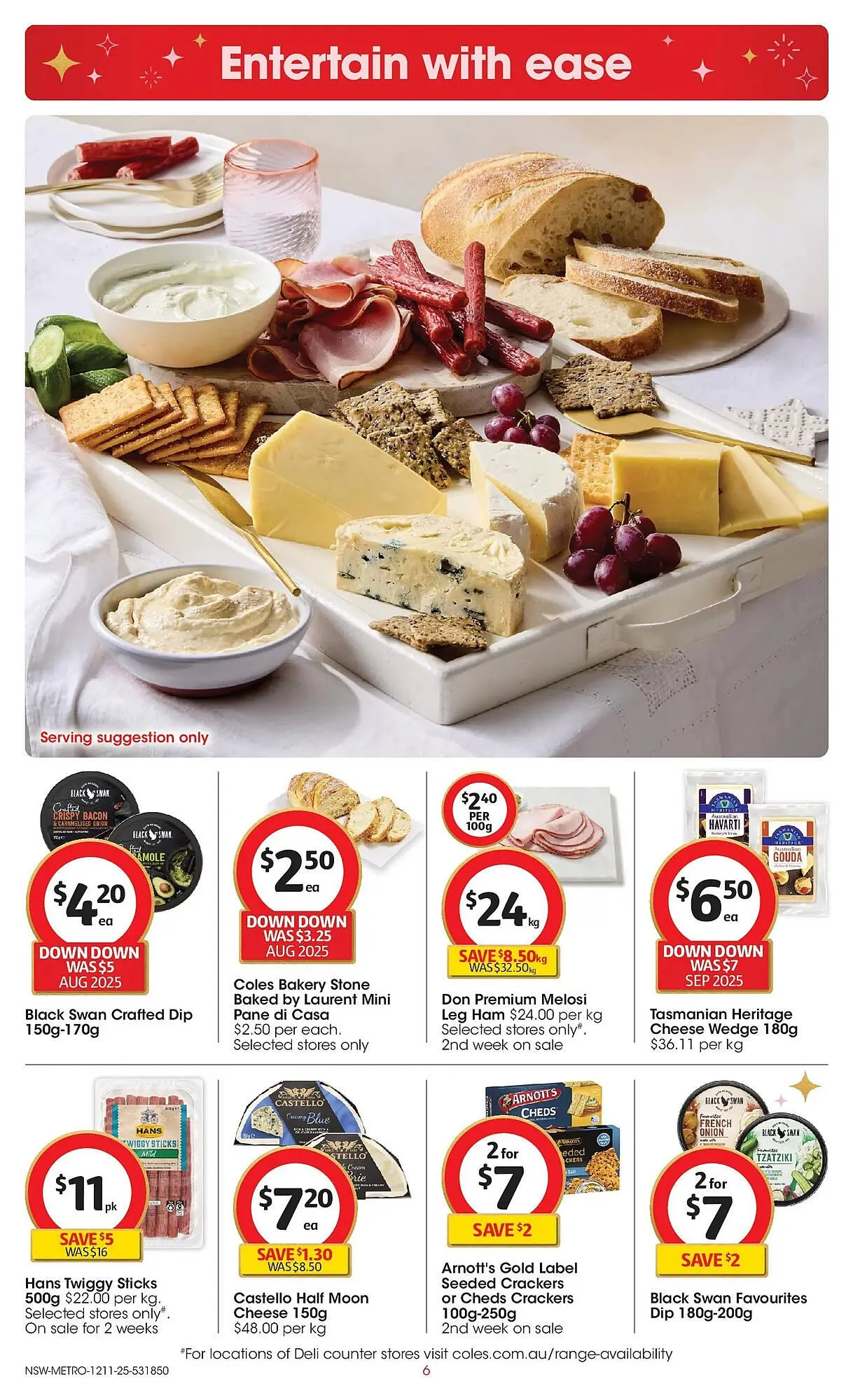 Coles catalogue - Catalogue valid from 12 November to 18 November 2025 - page 6